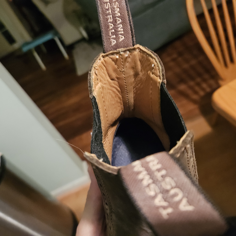 Tasmania Australia Brown Leather Boots